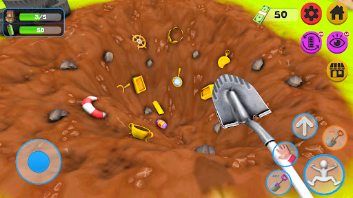 Digging Hole Simulator Game 3D ekran görüntüsü