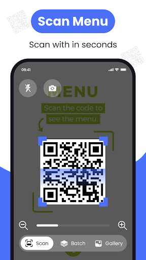 Tüm Kod Tarayıcı QR Okuyucu ekran görüntüsü