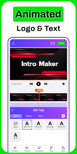 Intro Maker, Outro Maker ekran görüntüsü
