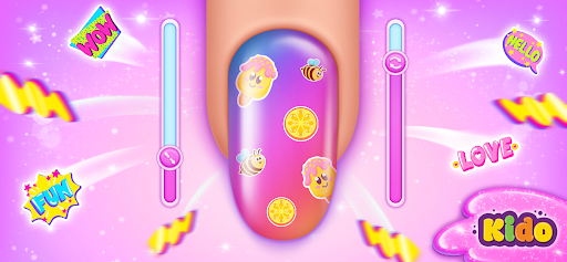 Nail Salon Games For Kids ekran görüntüsü