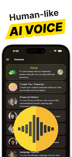Voice AI Companion & Friend ekran görüntüsü