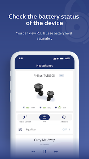 Philips Headphones ekran görüntüsü