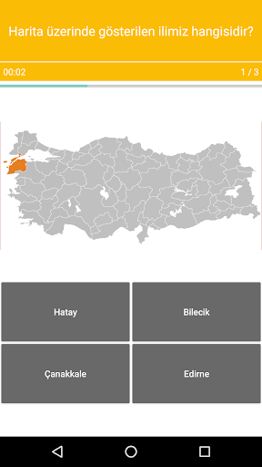 Harita Oyunu Türkiye: Şehirler ekran görüntüsü