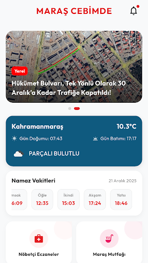 Maraş Cebimde ekran görüntüsü