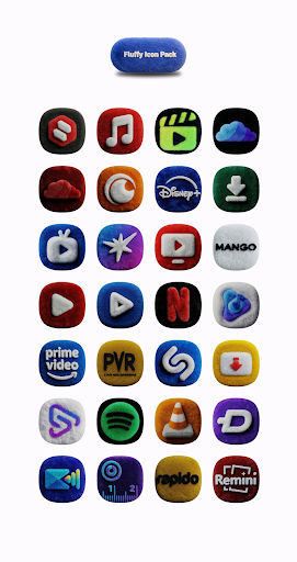 One UI Fluffy Icon Pack ekran görüntüsü