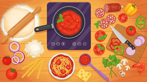 Pizza Maker -Kids Cooking Chef ekran görüntüsü