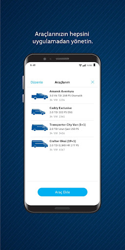 Volkswagen Ticari Araç ekran görüntüsü