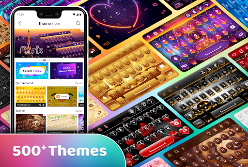 Emoji Keyboard - Themes, Fonts ekran görüntüsü