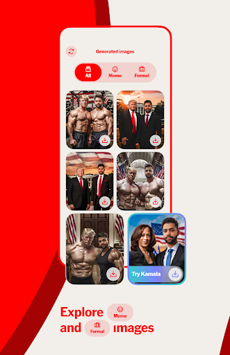 WOMBO Elections: AI Memes ekran görüntüsü