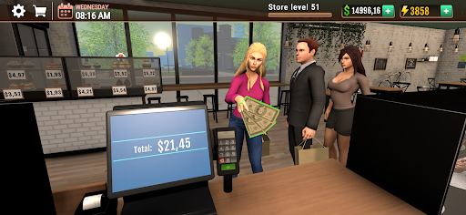 Coffee Shop Simulator 3D Cafe ekran görüntüsü
