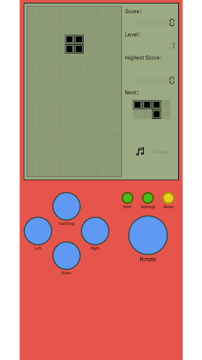 Brick Game: Falling Blocks ekran görüntüsü