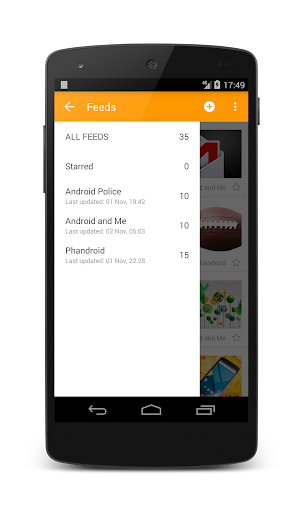 Lite RSS Pro ekran görüntüsü
