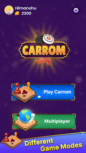 Multiplayer Carrom Pool Online ekran görüntüsü