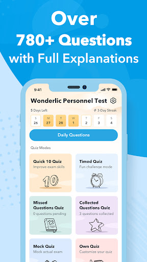 Wonderlic Test Practice 2026 ekran görüntüsü