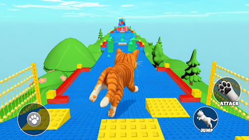 Parkour Run: Animal Obby ekran görüntüsü