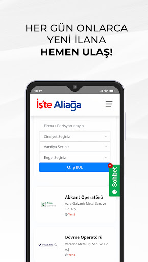 İş'te Aliağa ekran görüntüsü