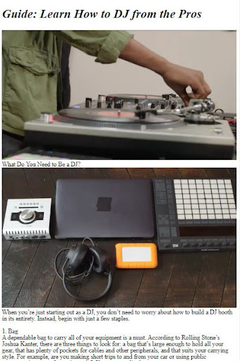 How to Play DJ ekran görüntüsü