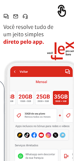Claro flex ekran görüntüsü