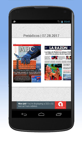 Periódicos Españoles - Periódi ekran görüntüsü