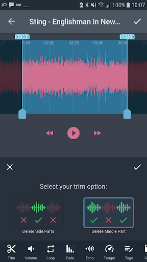 Müzik Düzenleyici: AndroSound ekran görüntüsü