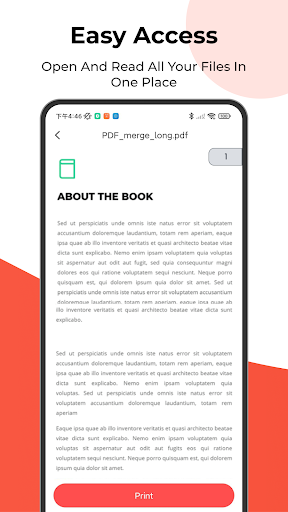 Easy Reader - PDF Viewer ekran görüntüsü