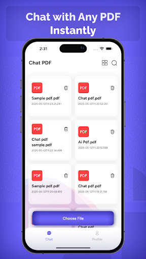 AI chat PDF - PDF Reader ekran görüntüsü