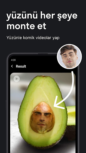 Reface: Yüz Değiştirme AI Foto ekran görüntüsü