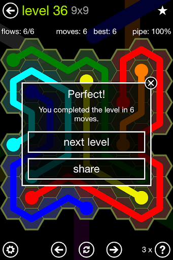 Flow Free: Hexes ekran görüntüsü