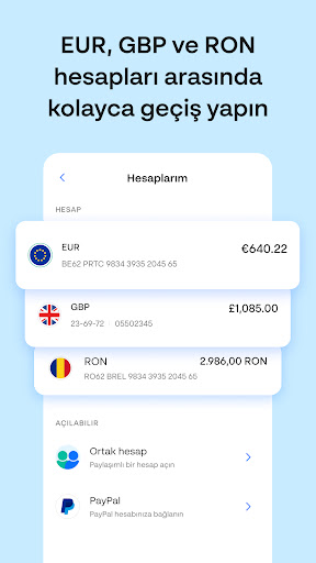 Monese - Mobil Para Hesabı ekran görüntüsü