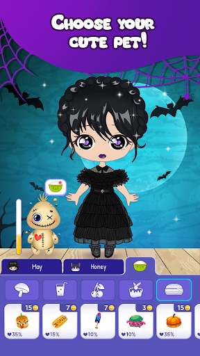 Creepy Gothic Girl Dress Up ekran görüntüsü