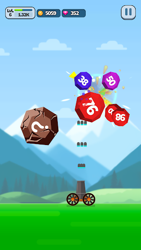 Ball Blast Cannon blitz mania ekran görüntüsü