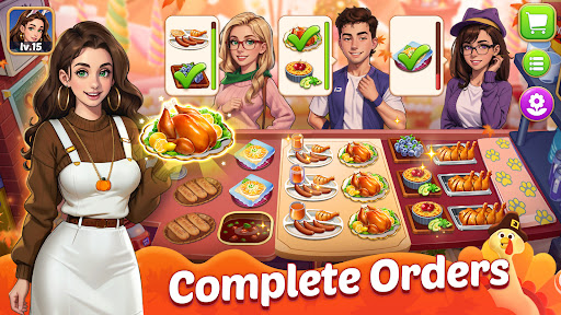 Manor Cooking: Chef Build Town ekran görüntüsü