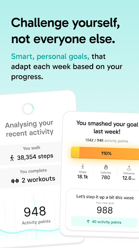 Motion - Steps & Fitness Game ekran görüntüsü