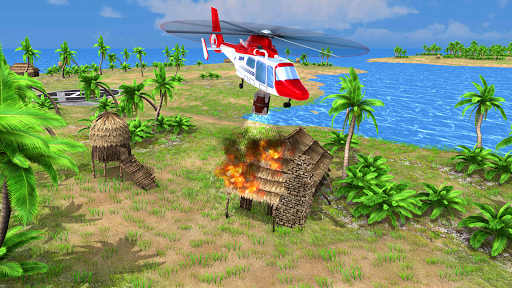 Helicopter Flying Sim Driving ekran görüntüsü