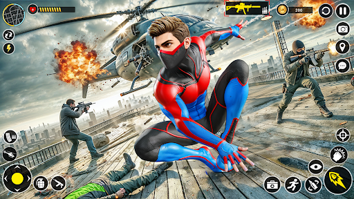 Rope Hero: City Rescue ekran görüntüsü