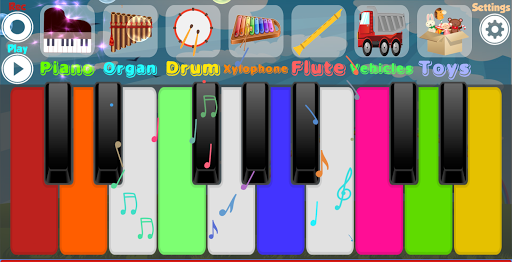 Kids Piano ekran görüntüsü