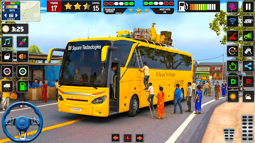 Real Bus Driver Game 3d ekran görüntüsü