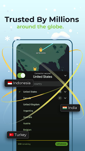 TunnelBear VPN ekran görüntüsü