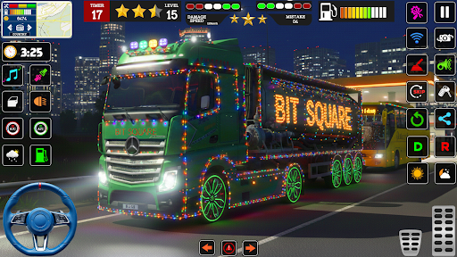 US truck transport Game 3d ekran görüntüsü