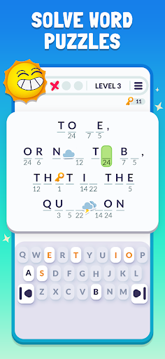 Cryptogram: Logic Puzzle Game ekran görüntüsü