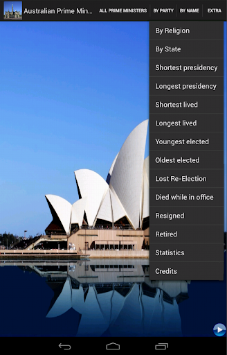 Australian Prime Ministers ekran görüntüsü