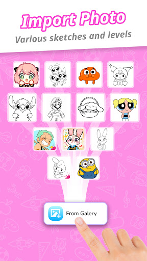 Draw Cartoon - AR Sketch App ekran görüntüsü