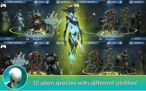 XCore Galactic Plague Strategy ekran görüntüsü