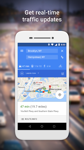 Google Maps Go ekran görüntüsü