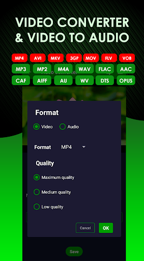 Audio Converter ekran görüntüsü