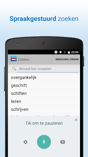Nederlands Woordenboek ekran görüntüsü