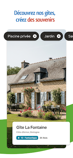 Gîtes : Locations de vacances ekran görüntüsü