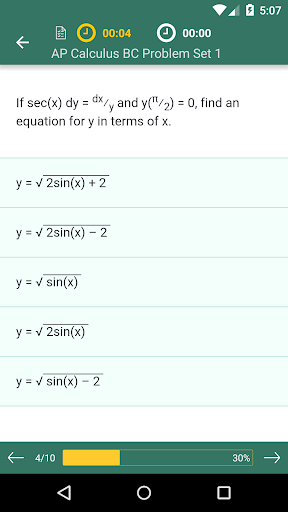 AP Calculus BC Practice & Prep ekran görüntüsü