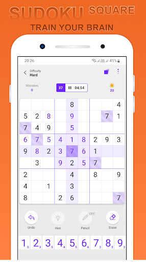 Sudoku Sequence Math Puzzles ekran görüntüsü