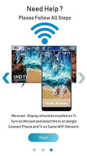 Screen mirroring with tv ekran görüntüsü